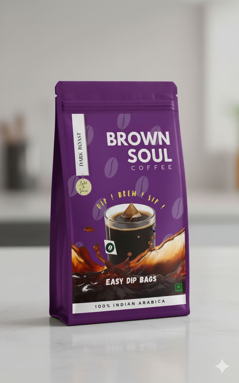 Instant Coffee Dip Bags